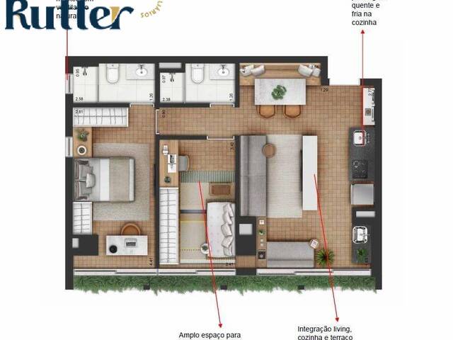 #1665 - Apartamento para Venda em São Paulo - SP