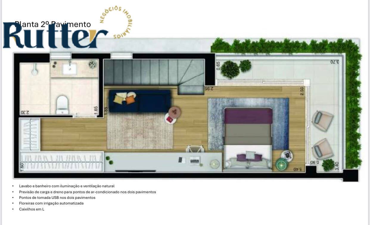 Apartamento, 1 quarto, 73 m² - Foto 14